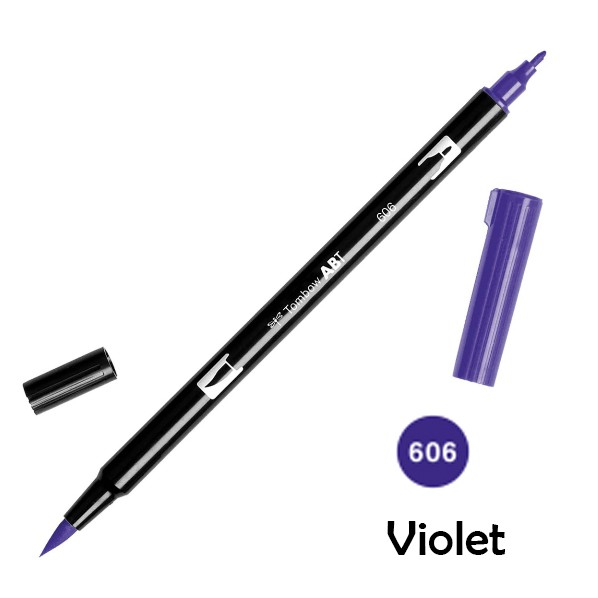 

ABT Tombow Dual Brush Pen - 606 Violet