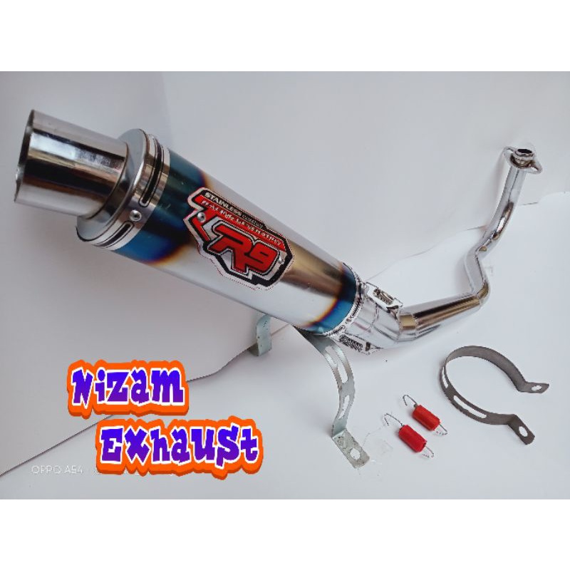 Knalpot R9 Mugello Motor Vario, Beat, Scoopy & Mio.