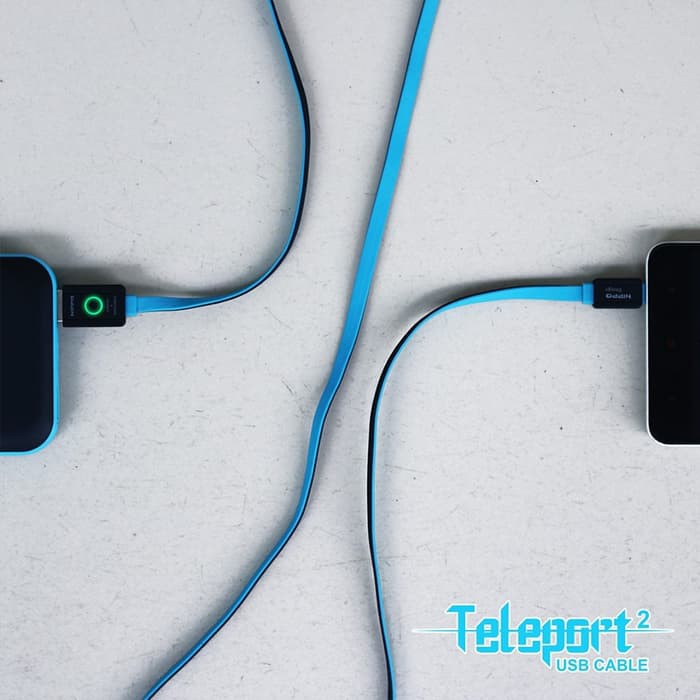 Kabel Data Hippo Teleport 2 Type C USB 200 cm Original XiaoMi Samsung Mi4C Mi5 A3 A5 A7 2017 S8 S9