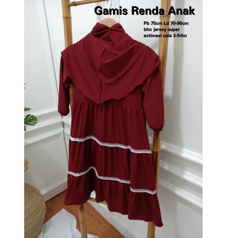 GAMIS RENDA ANAK // GAMIS ANAK