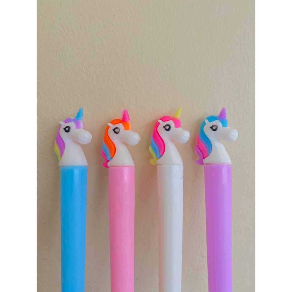 pulpen / pena karakter / pulpen karakter lucu unik / unicorn