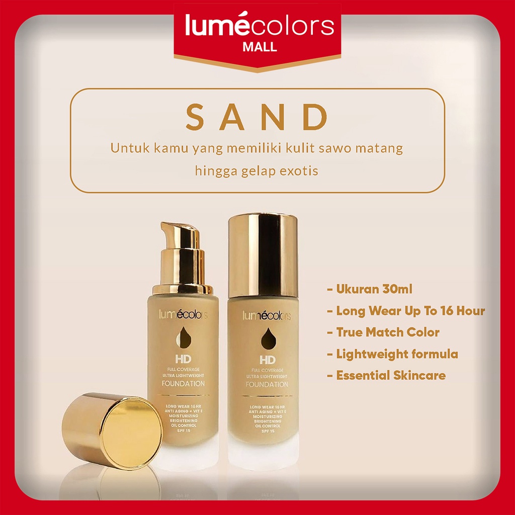 Foundation Lumecolors HD Original Anti Aging Halal Aman Ibu Hamil