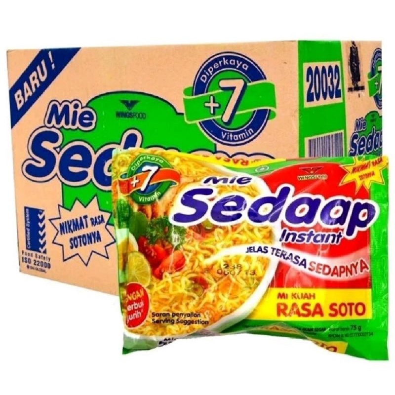 

Mie Sedap Soto Ecer 1pcs