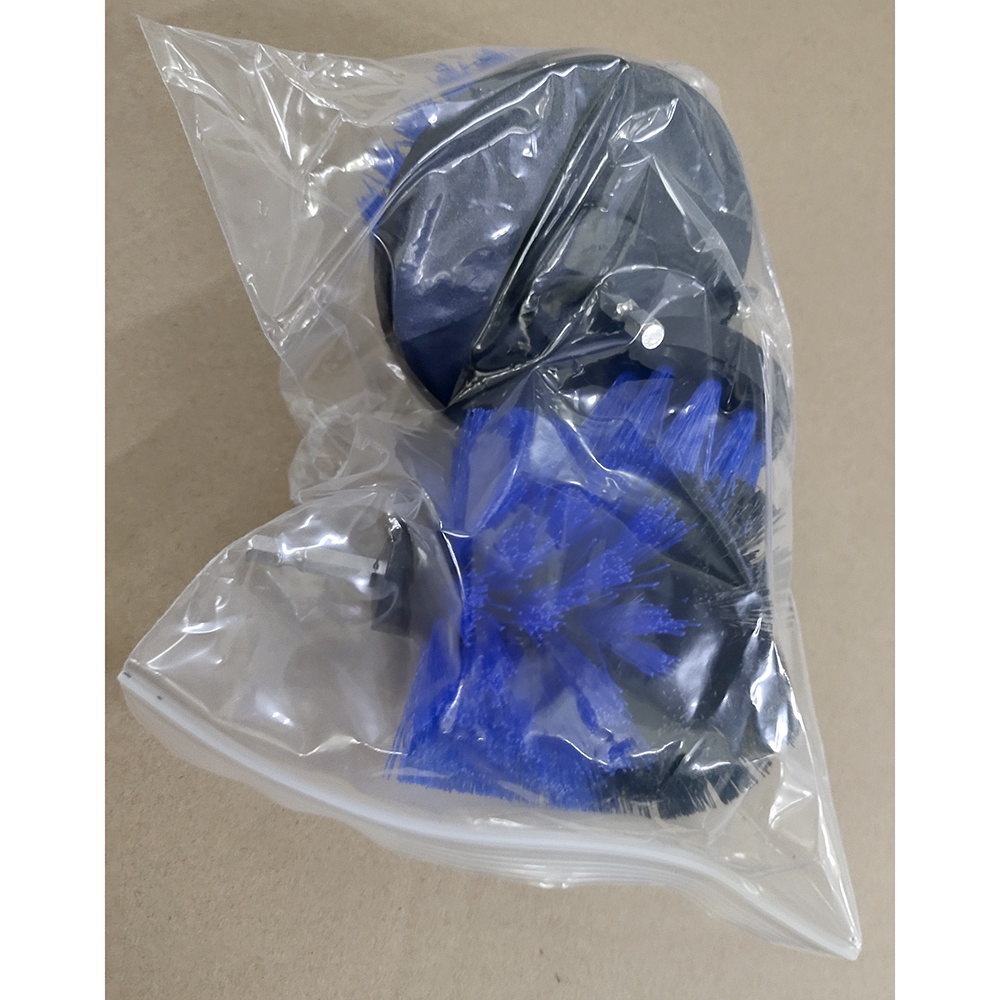 Kepala Sikat Bor Elektrik Power Cleaning Head 3 PCS - DB003 - Blue