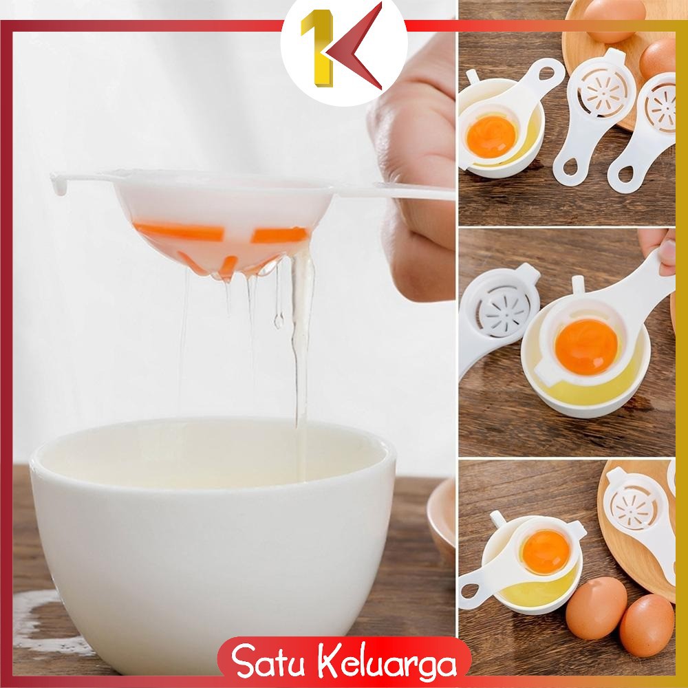 SK-C139 Alat Pemisah Kuning Telur dan Putih Telor Egg Yolk Separator Murah Peralatan Dapur Praktis-4