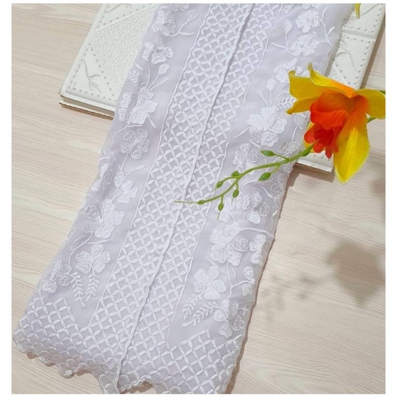 Kain kebaya bordir motif cleopatra terbaru paling laris dan kekinian