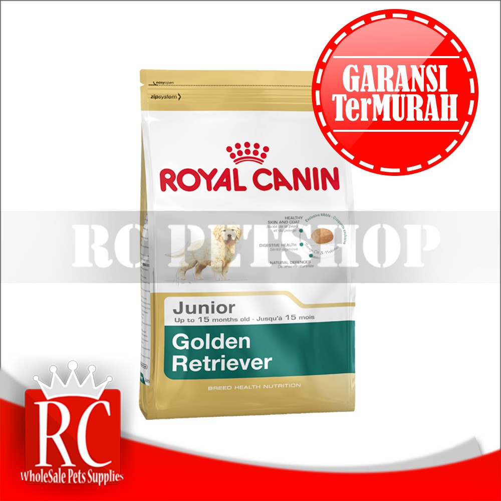 Makanan Anjing Royal Canin Golden Retriever Junior 3 Kg