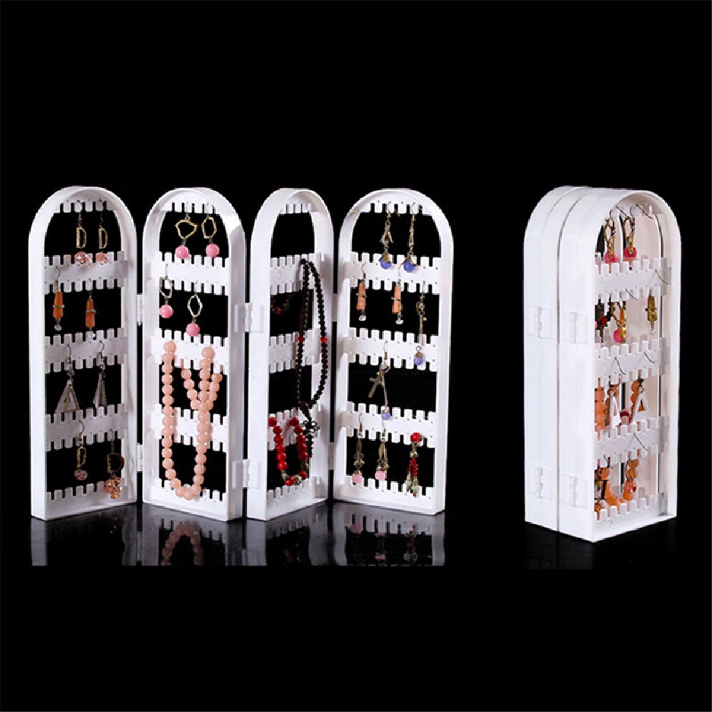 [AdornmentNo1] Clear Earrings Ear Studs Necklace Jewelry Display Rack Stand Organizer Holder [new]