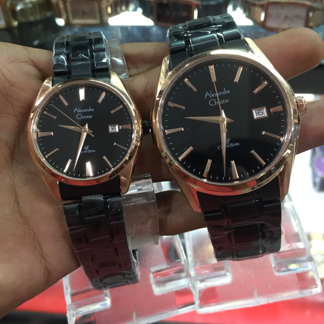 JAM TANGAN ALEXANDRE CHRISTIE ORIGINAL AC 8554/ AC8554 READY TERMURAH JAM COUPLE