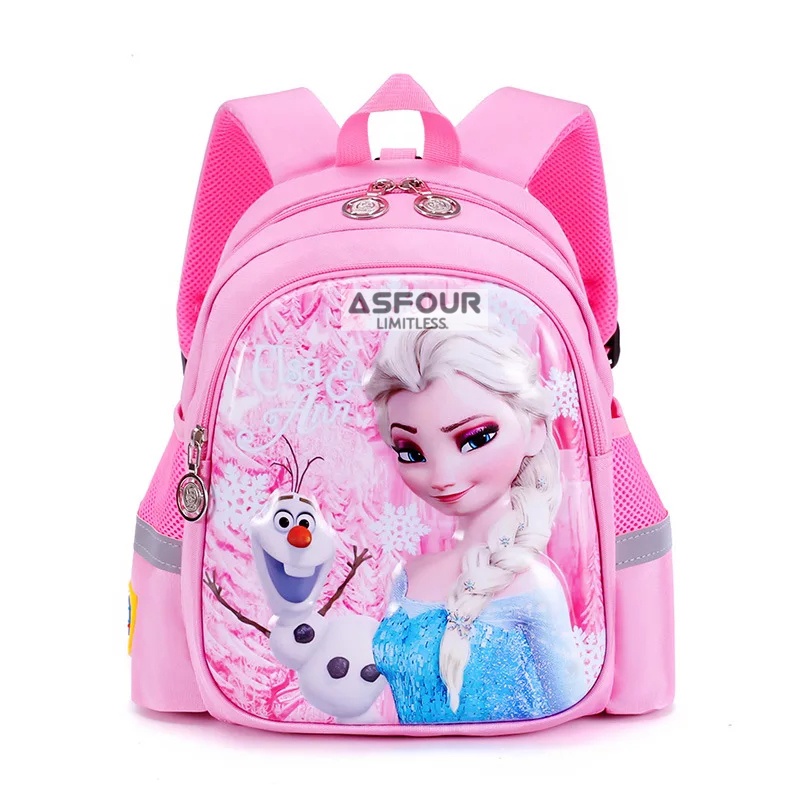 Tas Ransel Sekolah Anak Perempuan Karakter FROZ3N 2NEW 2in1 Tas Anak Perempuan Sekolah SD TK PAUD Kekinian