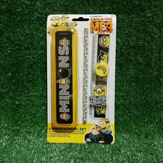 

Top!! Minion Stationery School Set Alat Tulis Perlengkapan Sekolah