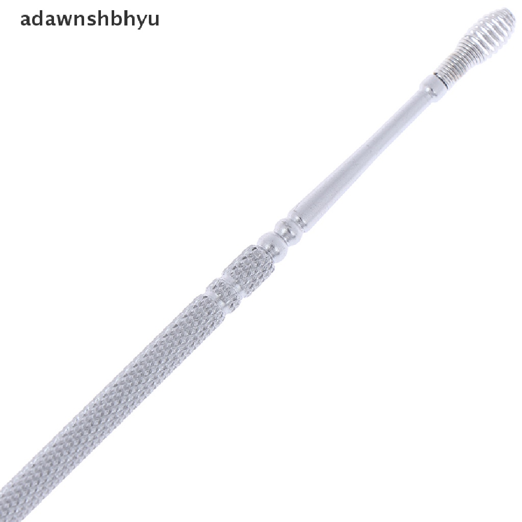 Adawnshbhyu 6Pcs Ear Pick Set Stainless Steel Earpick Ear Wax Kuret Remover Pembersih Telinga