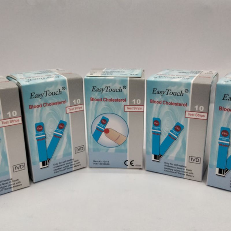 Strip cholesterol easy touch isi 10 per tube / Strip kolesterol Easy Touch / Strip Easy Touch