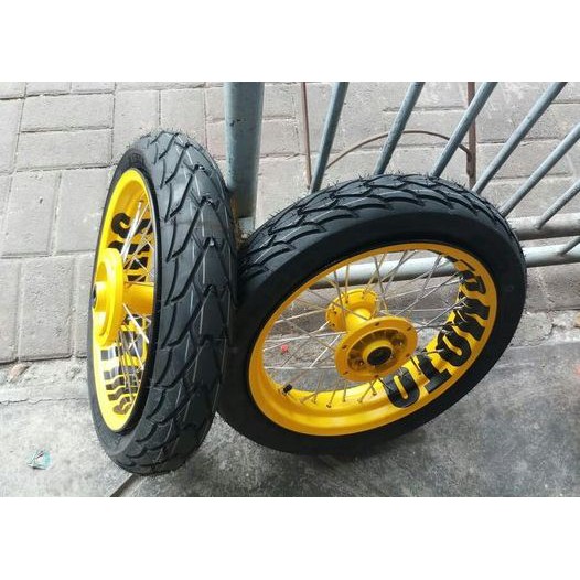 Sepaket Velg Supermoto Mini Ring 14