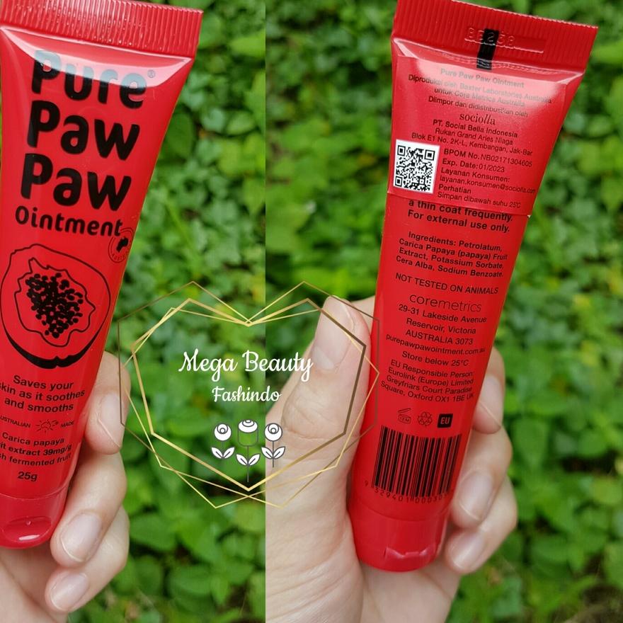 Paling Hot Oyk 597 Bpom Pure Paw Paw Pawpaw Ointment Original Grape Watermelon Passion Fruit S Shopee Indonesia