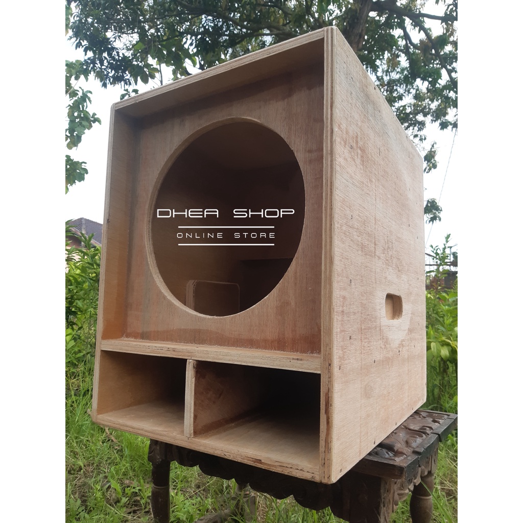 Box Speaker 12 inch Miniscoop Single Bahan 15mm