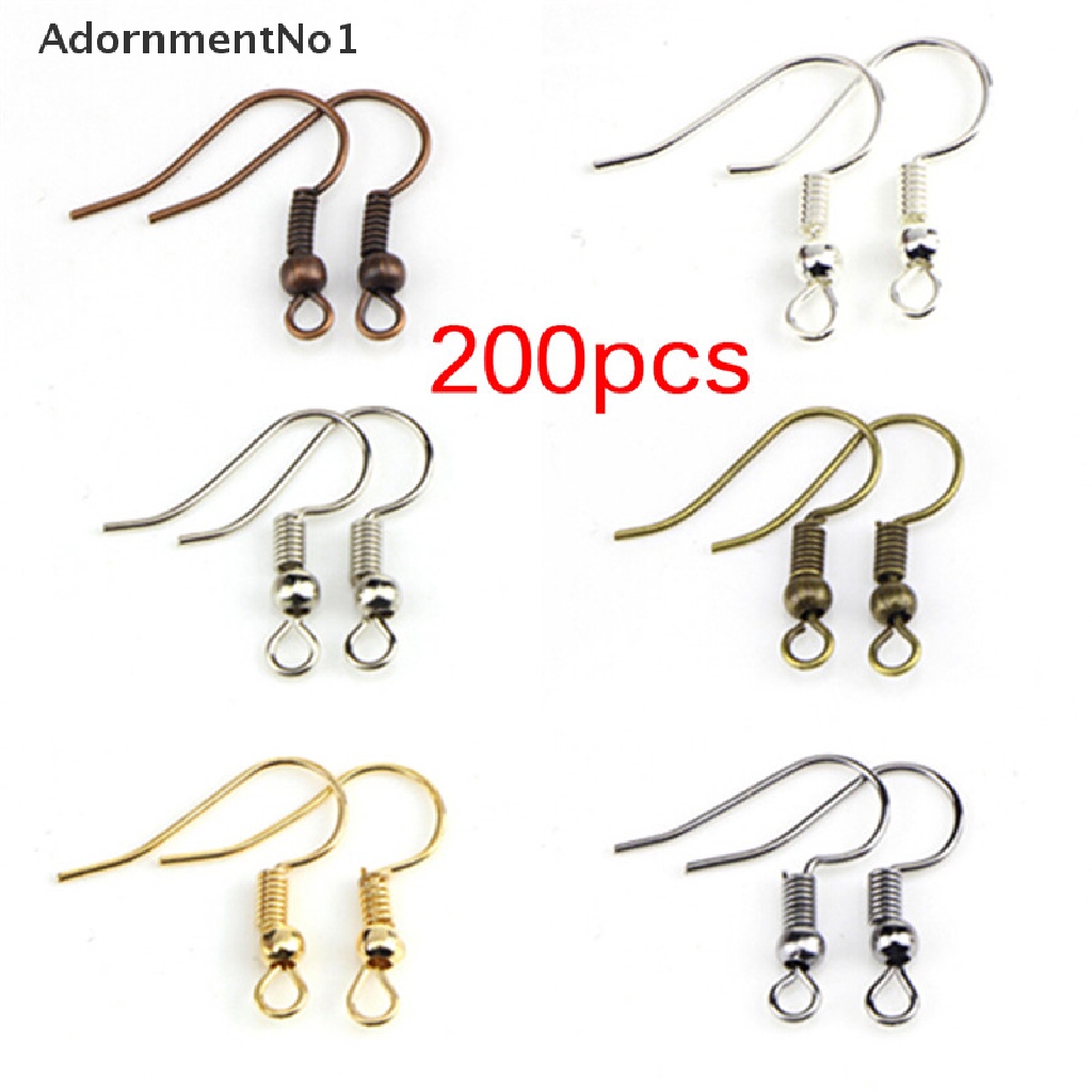 (AdornmentNo1) 200pcs / Kantong Kaitan Anting Gantung DIY