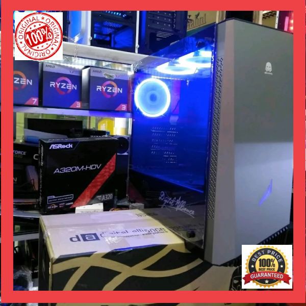 Termurah PC RYZEN 7 2700X WITH GTX 1060 6GB