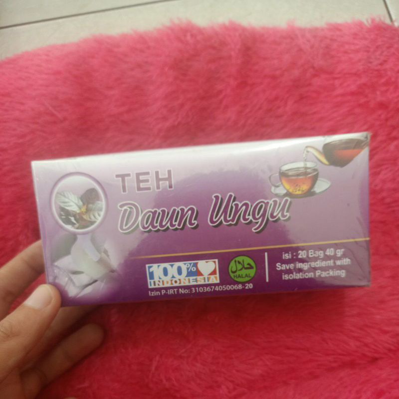 

teh daun ungu