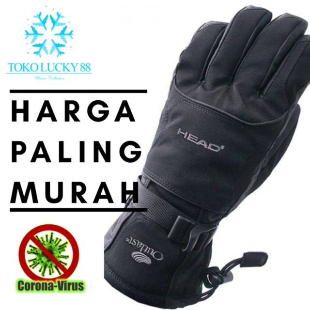 IMPORT Glove Waterproff Best Seller Sarung Tangan Salju Anti Air Glove waterproff