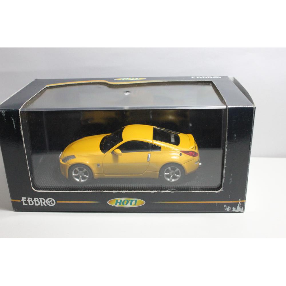 EBBRO 1 43 Nissan fairlady Z 2007 yellow Terbaik