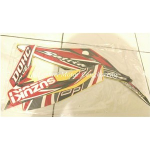 Striping Lis / Stiker body motor Satria Fu 2012 Merah