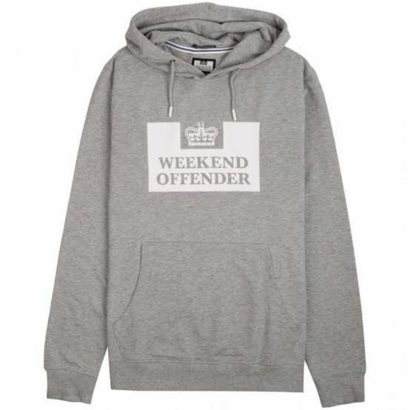HOODIE WEEKEND OFFENDER 100% COTTON FLEECE
