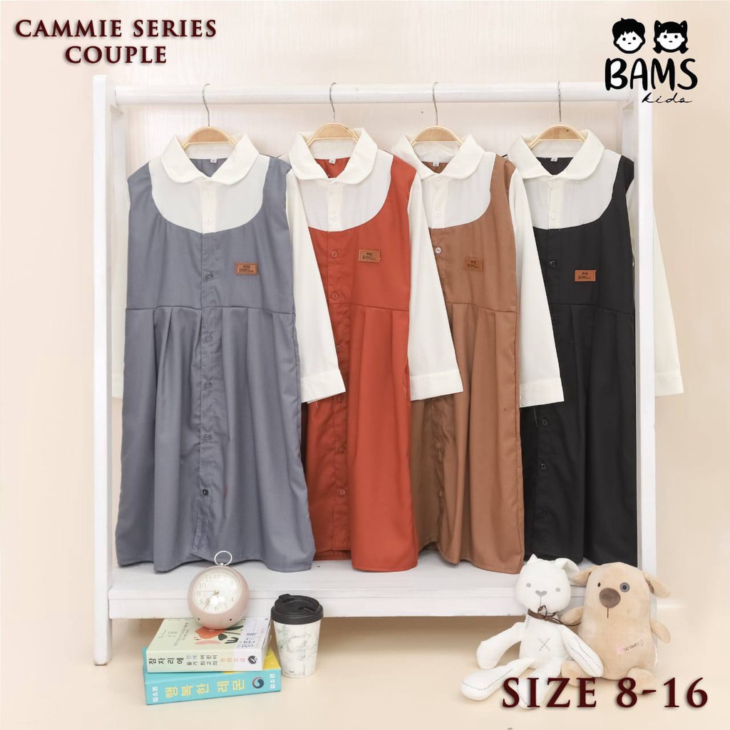 Kemeja dan dress anak Cammie Couple Bams Kids