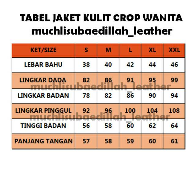 [BISA COD] Jaket Semi Kulit Wanita Crop Black Slimfit /Leather Premium