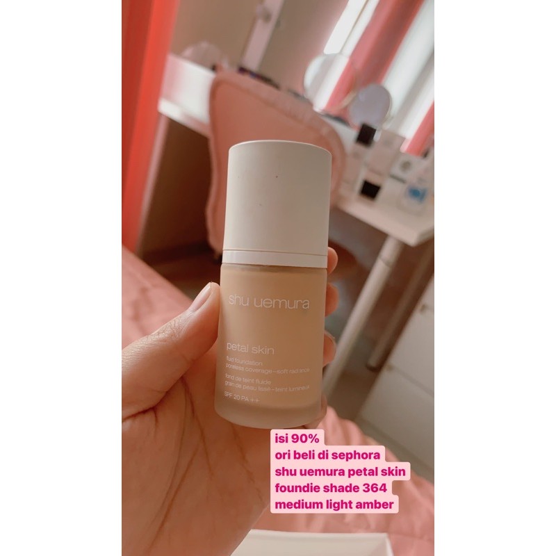 Preloved Shu Uemura Petal Skin foundation