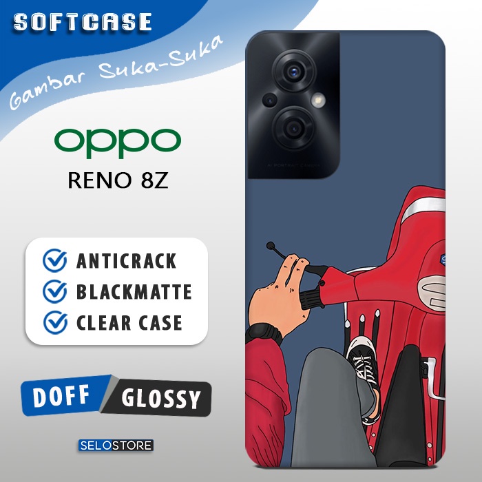 Softcase Oppo Reno 8Z / Reno8 Z Custom