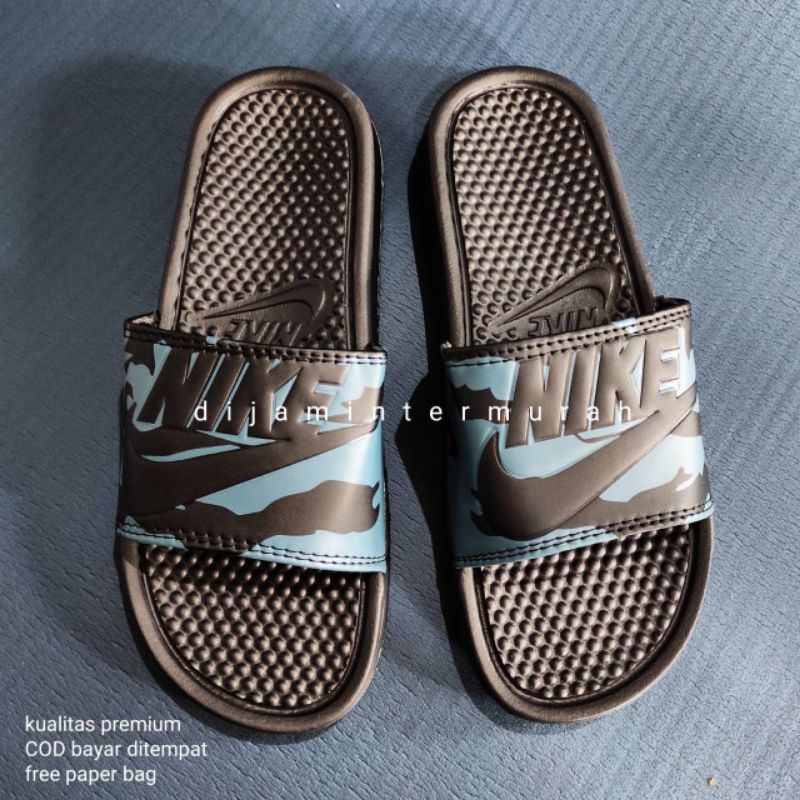 sandal nike benassi swoosh premium original pria wanita-2