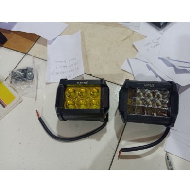 LAMPU LED KOTAK 6 MATA DAN 12 MATA