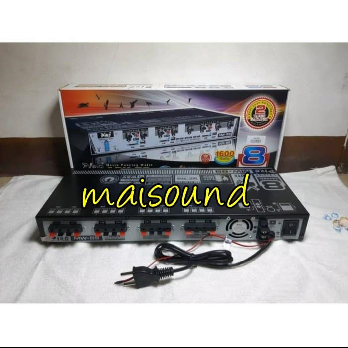 AMPLI WALET PIRO MW 89 AMPLIFIER PIRO MW89 ORIGINAL PLAYER ANTI PETIR