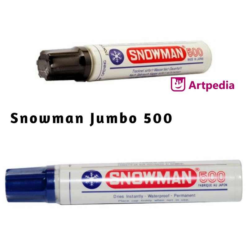 

Snowman Permanent Marker Jumbo 500 / Snowman 500 spidol permanen