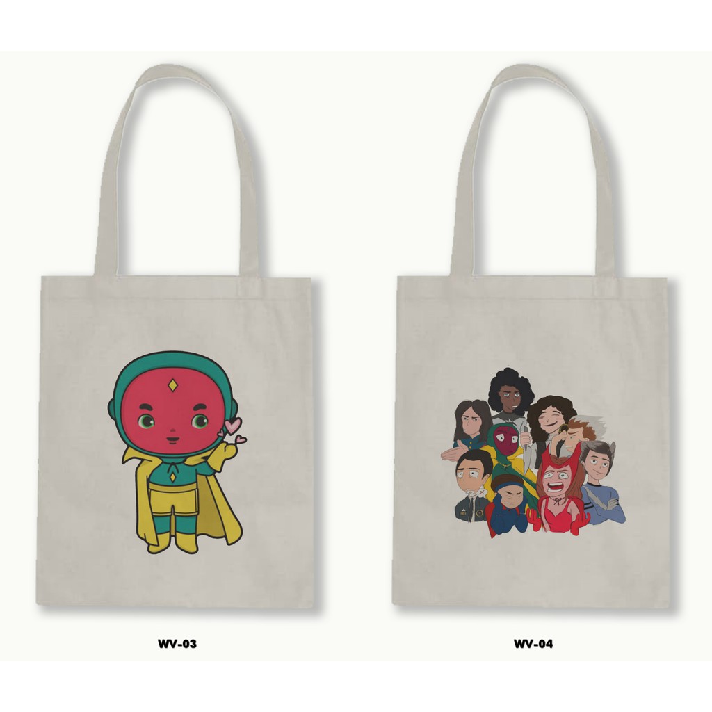 TOTE BAG BLACU - WANDA VISION