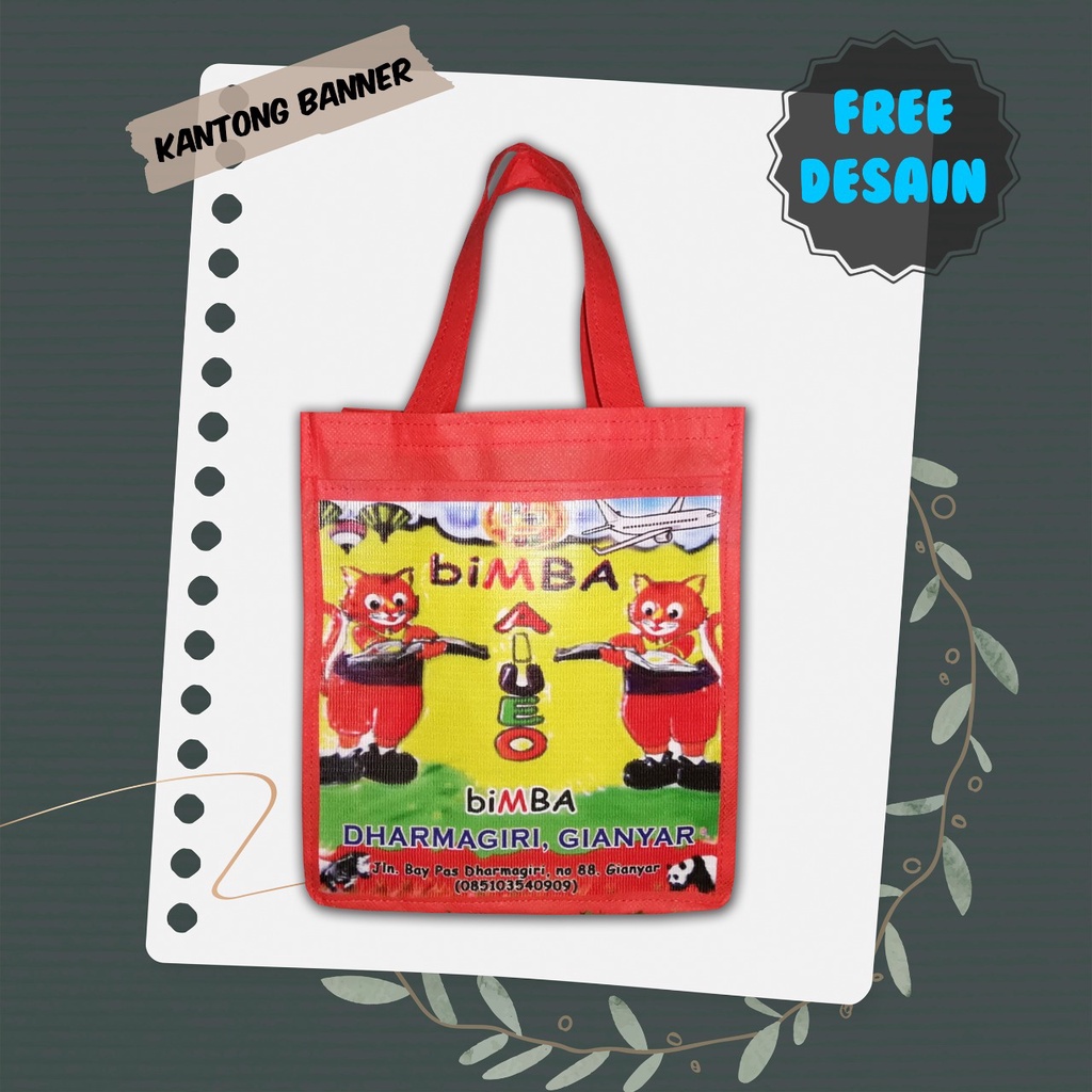 

TAS SOUVENIR BIMBEL CUSTOM MURAH