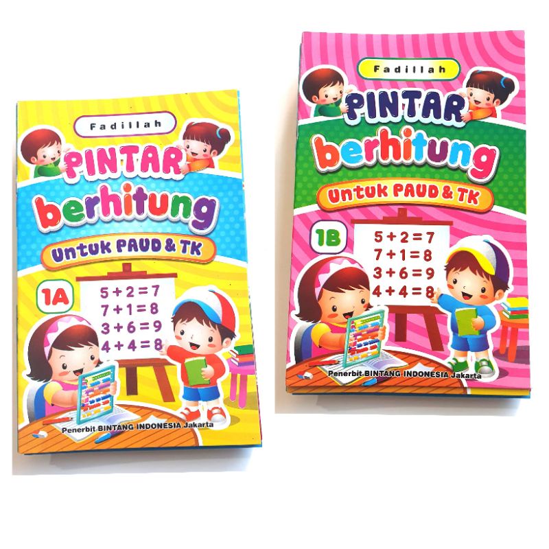 BUKU TK PINTAR BERHITUNG 1A/1B (per jilid/paket)