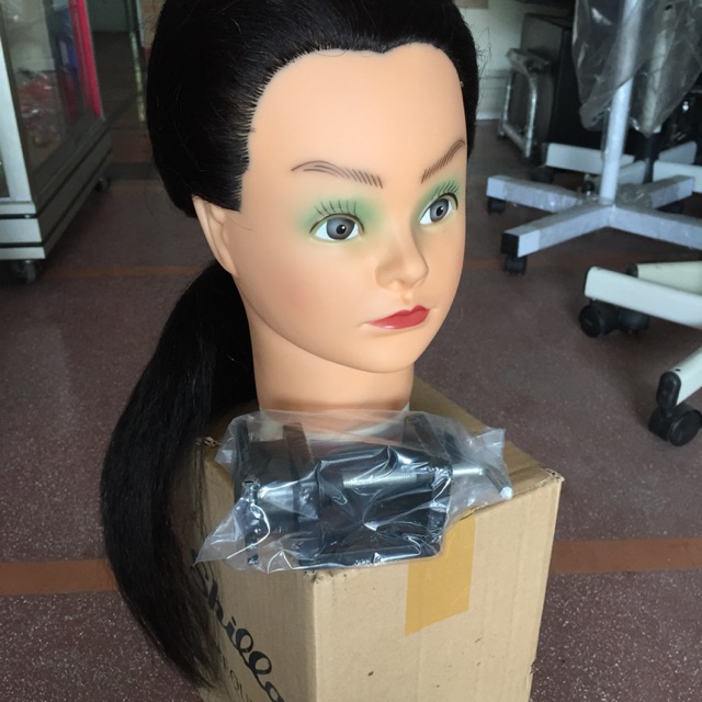 Patung rambut asli shilla manekin hk 93 hk94
