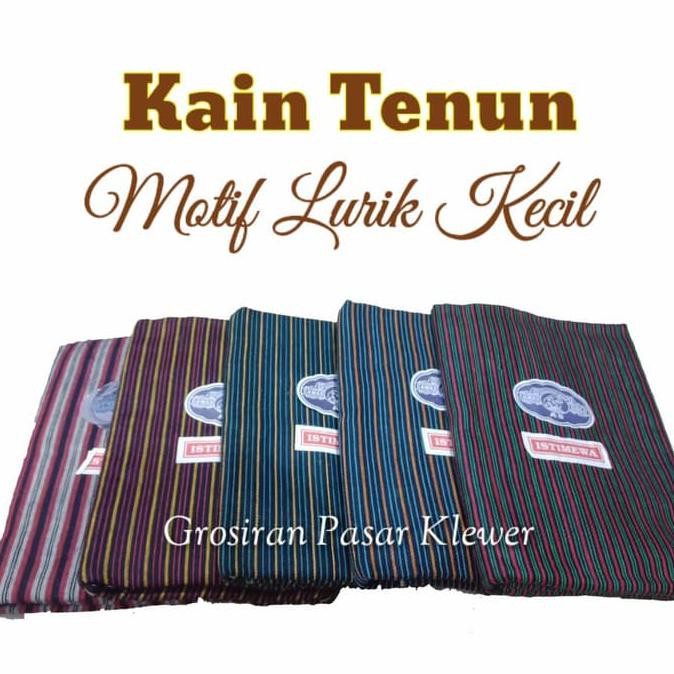 Bahan Kain Lurik Surjan ATBM