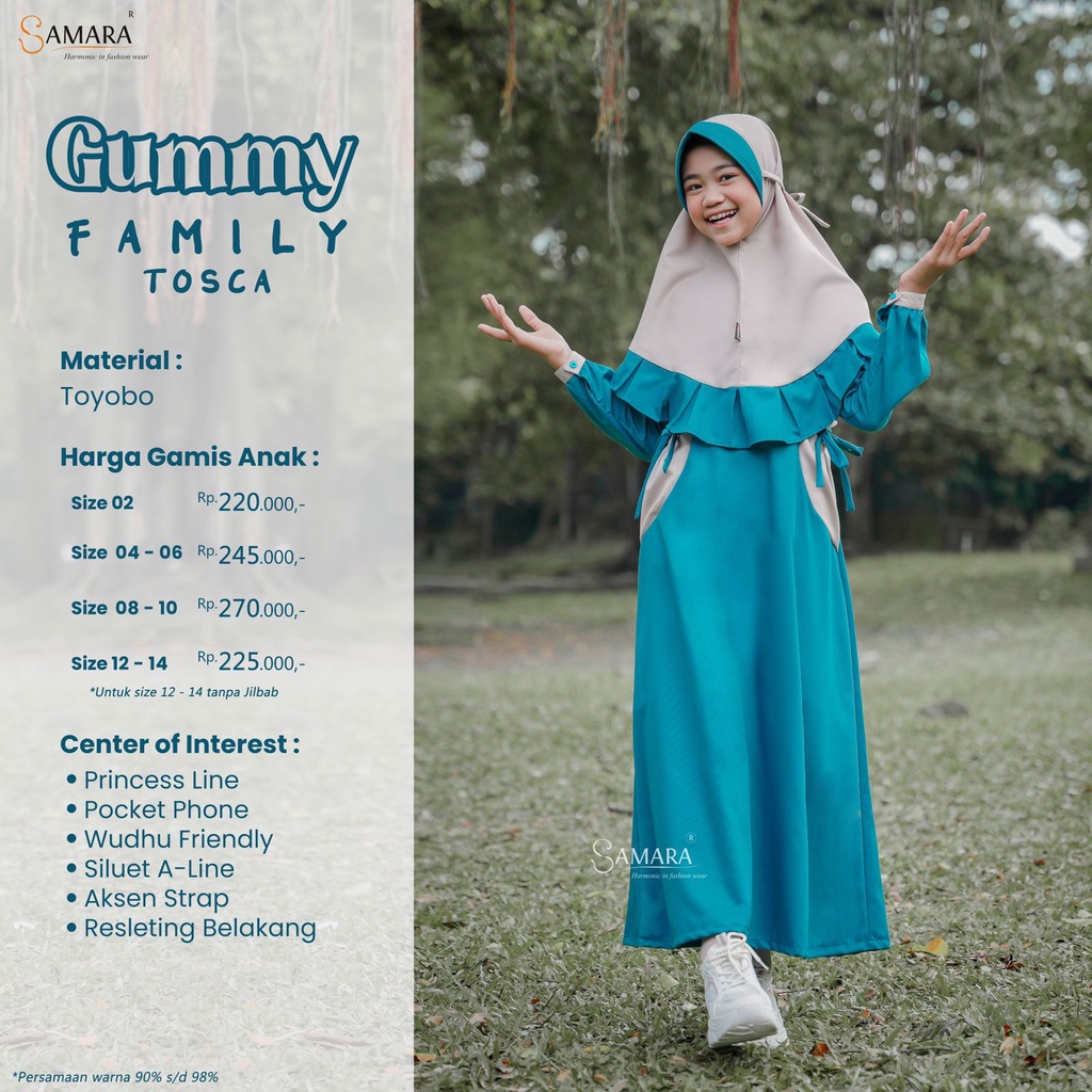 Sarimbit Keluarga Muslim 2023 Couple keluarga GUMMY family Tosca terbaru