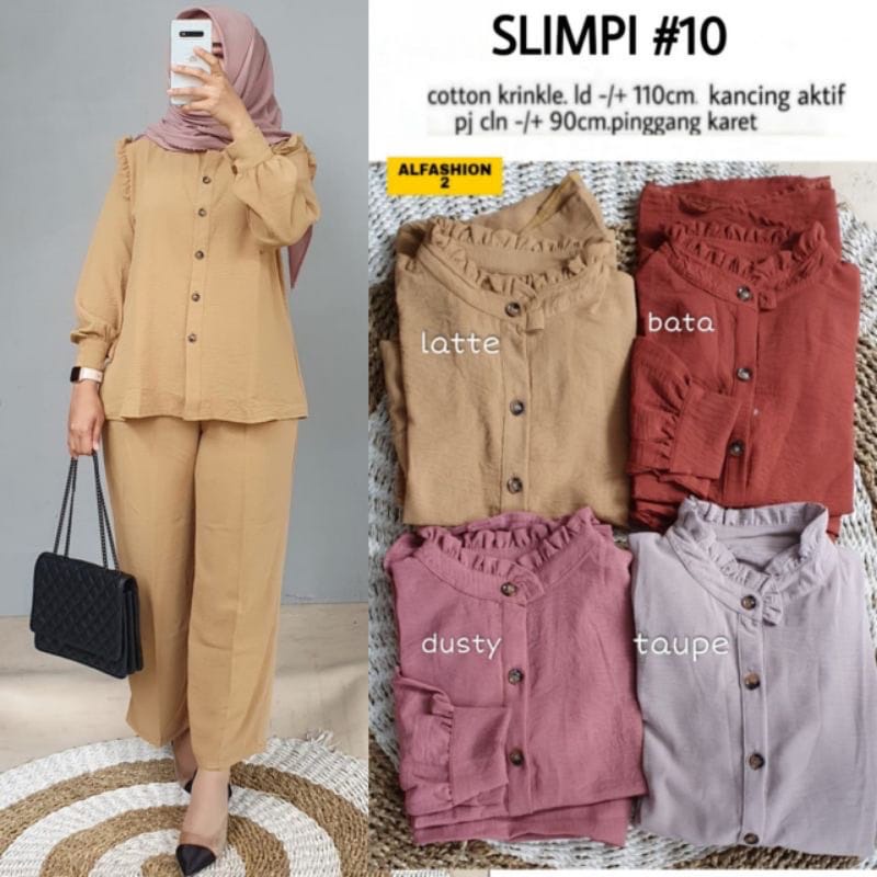 DAILY SET  OVERSIZE | ONE SET RAYON JUMBO XXXL | SETELAN KEMEJA KAtUN  POLOS