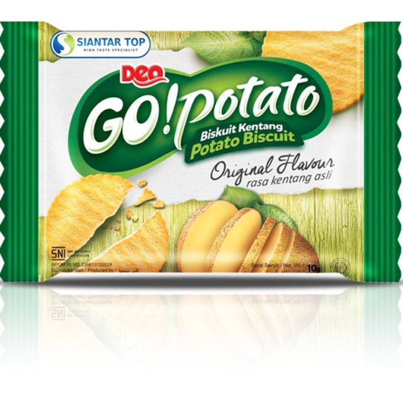 

GO! Potato Original Biskuit Kentang Asli 10gram