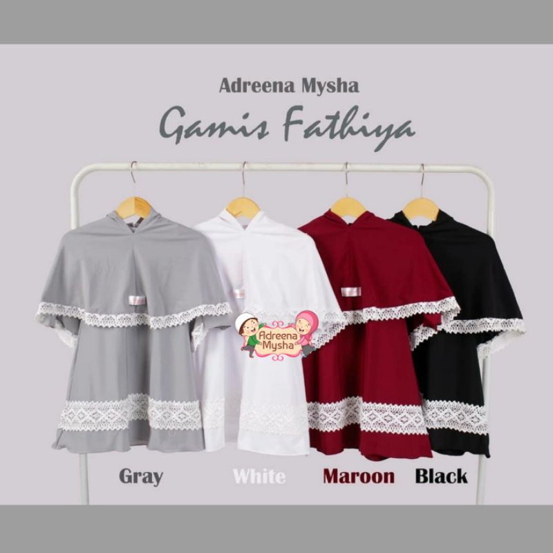 Gamis Fathiya Size 3-6 Tahun / Gamis Anak