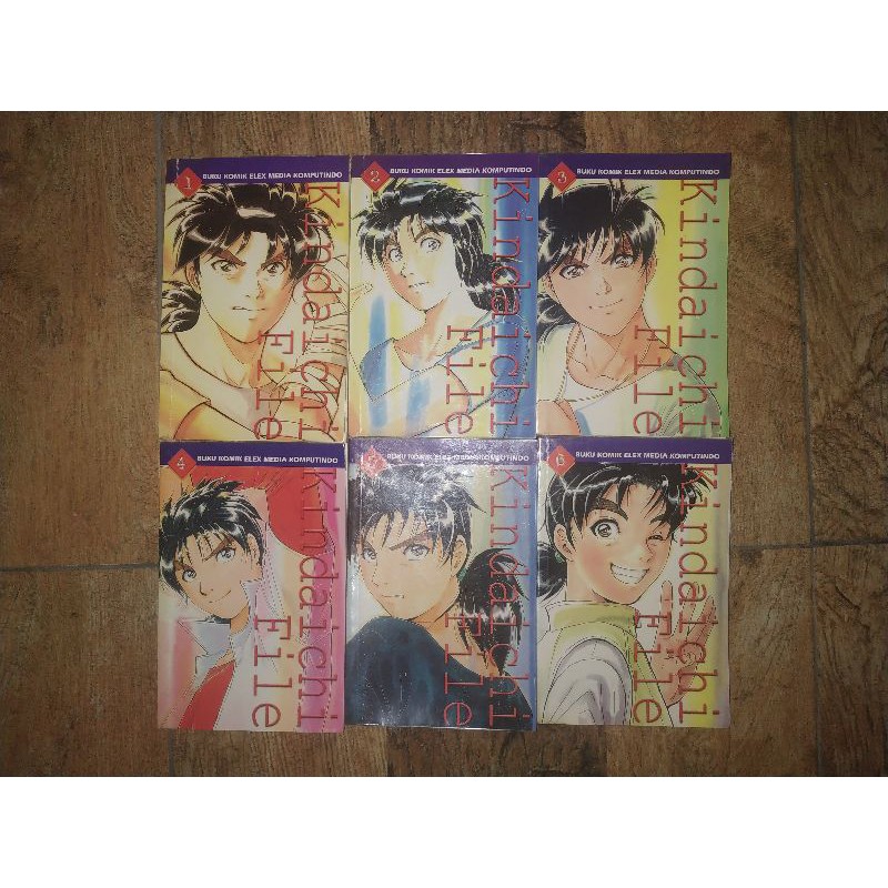 komik jadul kindaichi file 1-6 tamat