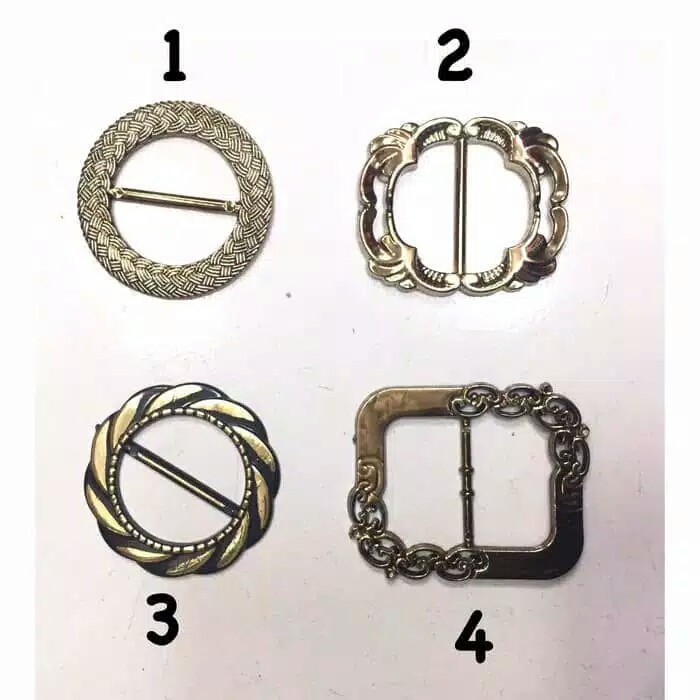 Ring Gesper Rok Lilit Kebaya/sabuk ring gesper