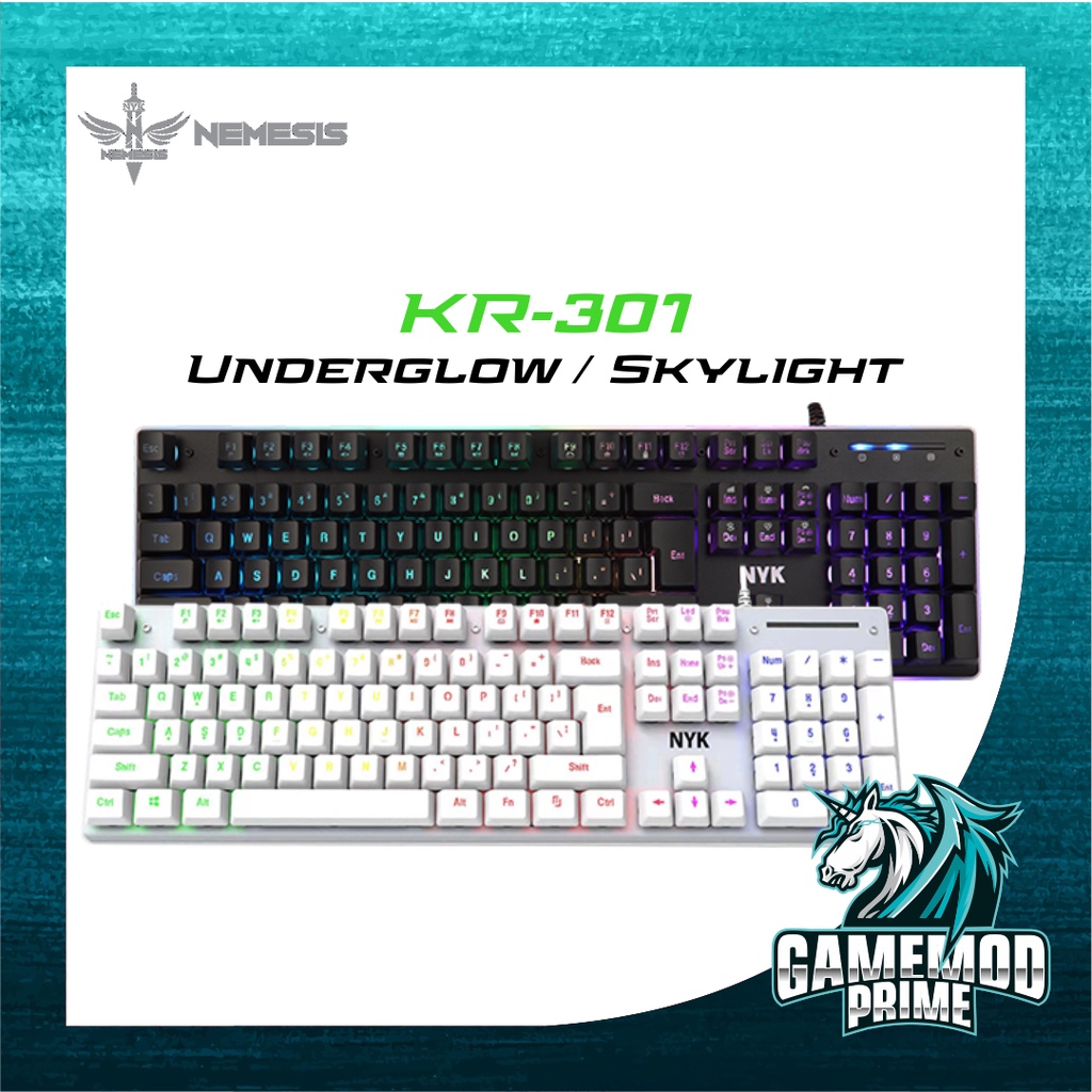 Keyborad Gaming NYK KR-301 / Keyborad Gaming NYK KR-301 Underglow