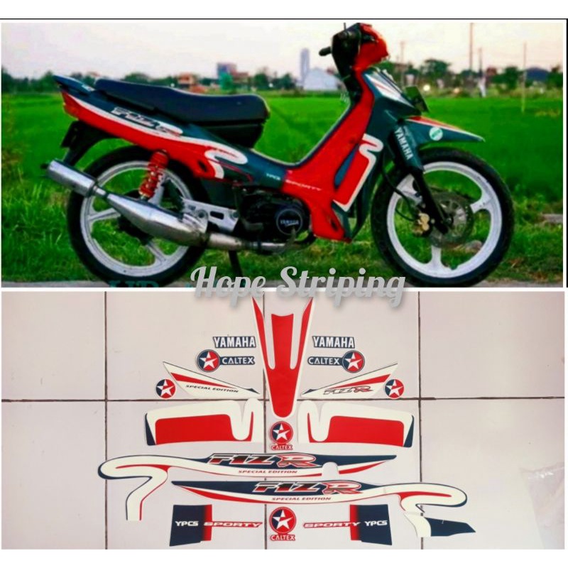 Striping Yamaha F1zr Caltex