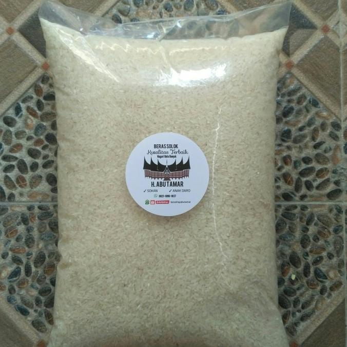 

Diskon Beras Solok Asli 5kg - Haji Abu Tamar - Beras Sokan/ Cisokan Super 5Kg Diskon