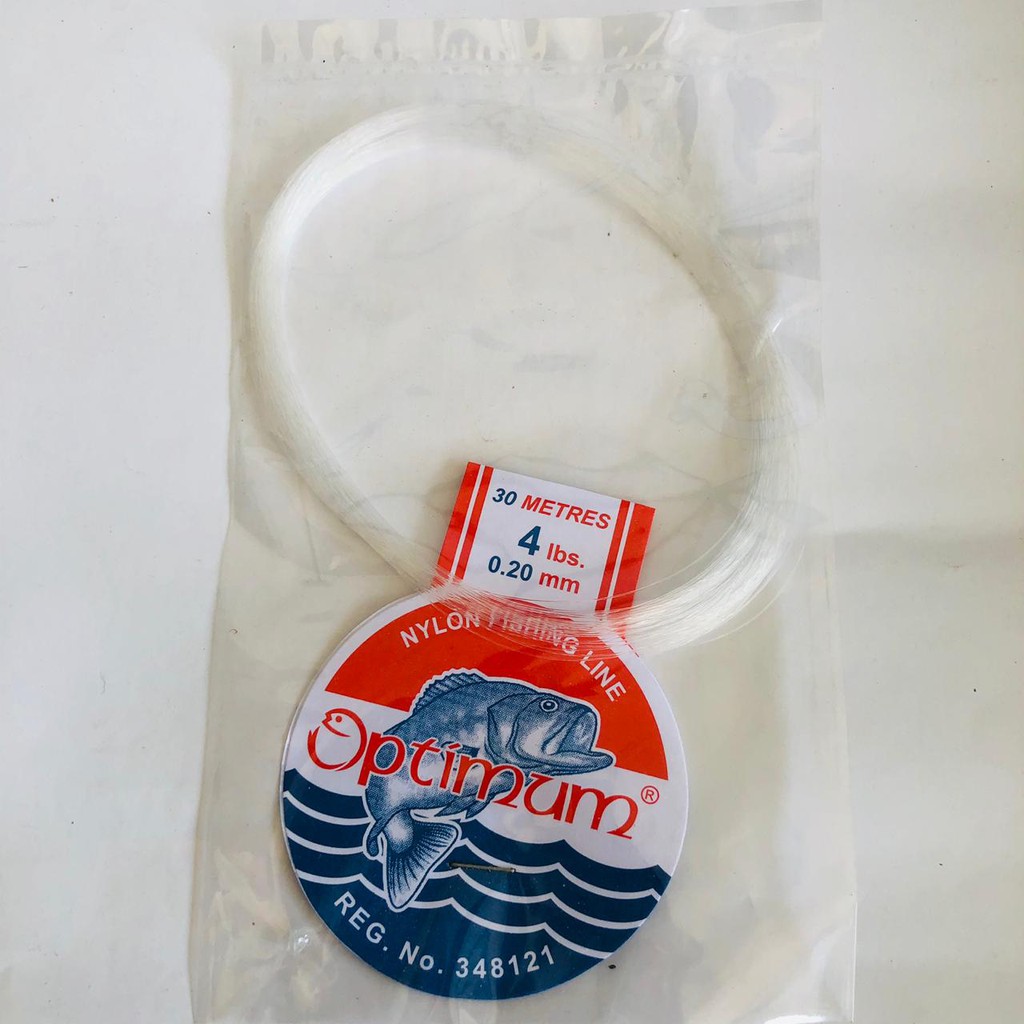 Benang / Kenur / Senar Pancing Optimum 0,20 Mm 4 Lbs 30 Meter